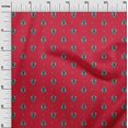 thumbnail image 2 of oneOone Silk Tabby Fabric Diamond & Paisley Block Print Fabric By The Yard 42 Inch Wide, 2 of 4