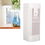 Desktop Air Cooler, Efficient Spray Multifunction Portable Air Conditioner with Night Light for Home for Bedroom