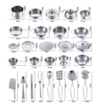 thumbnail image 3 of Big Save,HWRETIE Simulation Kitchen Toy Clearance,16 Pcs Set Kids Play House Kitchen Toys,Cookware Cooking Utensils Pots Pans Gift, 3 of 5