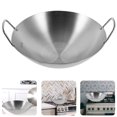 thumbnail image 2 of MasteelfCA Poêle à Frire de Cuisine Poêle en Acier Inoxydable Poêle de Cuisson avec Poignée Poêle à Frire, 2 of 7