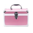 thumbnail image 1 of Cosmetic Organizer Box Portable Make Up Case Lockable Storage Box for Jewelry & Make Up Tools, 1 of 6