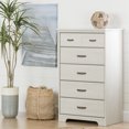 thumbnail image 1 of South Shore Versa 5-Drawer Chest for Adult, in Winter Oak, 1 of 12