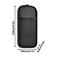 thumbnail image 3 of Boovnll Pencil Pouch, Double-Layer Mesh Pencil Case Student Large Capacity Stationery Bag Transparent Pencil Bag Portable Handheld Storage Bag, Pencil Case, Pencil Bag, Pencil Case Pouch, 3 of 5