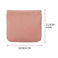 thumbnail image 2 of Sacs pour Femmes, Sac de Maquillage à Fermeture Automatique en Cuir, Sac de Rangement Portable pour Rouge à Lèvres, Mini Sac à Écouteurs Sans Fil, Sacs de Maquillage pour Femmes, Petit Sac de Maquillage, 2 of 2