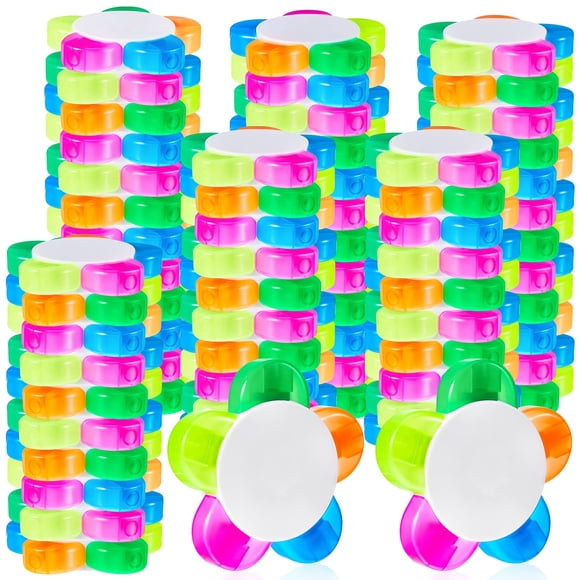 Outus 100 Pieces Petals Highlighters Assorted Colors Back to School Flower Shape Watercolor Highlighter Pens 5-in-1 Fluorescent Pens for Office Schoo