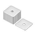 thumbnail image 1 of Uxcell Rondelle Carrée, Lot de 20, M5x30x30x2 mm, Rondelles Carrées pour Plaques en Acier Inoxydable 304, 1 of 5