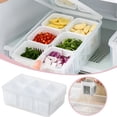 thumbnail image 2 of TIELUTT And Convenient Scallion Preservation with Lid Divided Long Food Storage Containers Airtight Pet Food Container Storage Organizer for Organizers and Storage for Kitchen Kitchen Organization, 2 of 8