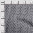 thumbnail image 1 of oneOone Silk Tabby Fabric Chevron Block Print Fabric BTY 42 Inch Wide, 1 of 4
