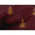 thumbnail image 3 of oneOone Cotton Poplin Fabric Christmas Tree Ikat Printed Fabric 1 Yard 42 Inch Wide, 3 of 3