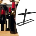 thumbnail image 4 of Metal Hanging Wine Display Shelf ,Wall Mounted Wine Rack Wall Mounted Red Wine Bottle Holder Rack Storage Shelf for Household Kitchen Bar Decor, 4 of 8