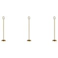 thumbnail image 1 of Baohd Contemporary Table Number Holder Photo Stand for Trendy Hotel Settings Gold 30cm 3Set, 1 of 6