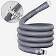thumbnail image 2 of Washing Machine Dishwasher Drain Hose With Hose Clamps Stretchable Flexible Hose, 2 of 4