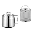 thumbnail image 2 of GUOOL Stainless Steel Deep Fryer Pot Keepers for Cooking Oils Storage Baking 1.5L, 2 of 9
