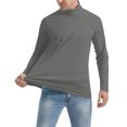 thumbnail image 3 of Birdeem Mens Summer Sunscreen Is Lightweight Breathable and Solid Color Stand Collar Long Sleeved, 3 of 6