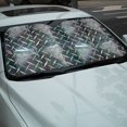 thumbnail image 1 of Laser-Cut Car Sun Shield, Double-Layer Foam Insulation for Front/Rear Windows, 1 of 9