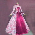 thumbnail image 1 of UPPADA Costumes Gothiques pour Femmes Robes Victoriennes à Manches Longues Robe Corset Grande Taille Robe Maxi Fluide Robe de Fête Robe Cocktail Robe Lacée Robe de Mascarade Jolies Robes de Bal Vend, 1 of 3