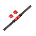 thumbnail image 2 of Wweixi Barbell Bar Portable AntiSlip Grip Threaded Handles high quality foam on for Exercise Workout Gym 47cm, 2 of 6