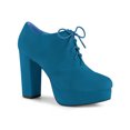 thumbnail image 1 of Unique Bargains Bottines à Lacets à Talon Bloc Plateforme pour Femmes, 1 of 7