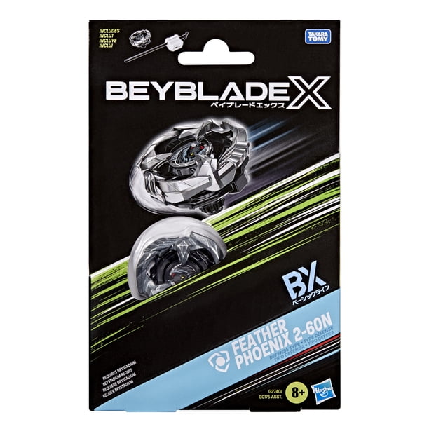 Beyblade X Feather Phoenix 2-60N BX Starter Pack Top and Launcher