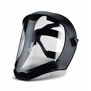 Uvex Bouclier Bionique, Coque Noire Mate, Transparent, avec Suspension #S8510