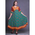 thumbnail image 2 of Bimba Kurti Longue Imprimée pour Femmes Robe Anarkali Indienne Haut Tunique Décontracté, 2 of 5