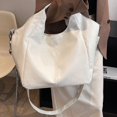 thumbnail image 3 of MesaSe Sac Hobo Chic pour Femmes Grande Capacité Sangle Ajustable Sac Polyvalent (Blanc), 3 of 5