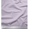 thumbnail image 1 of Soimoi Crepe Silk Fabric Arrow Small Print Fabric by The Yard 42 Inch Wide, 1 of 3
