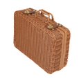 thumbnail image 4 of Luzkey Panier de Rangement en Rotin Imitation avec Couvercle Valise pour Table de Voyage Domestique TG, 4 of 8