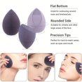 thumbnail image 5 of SNNROO 4 Pcs Makeup Sponges Blender Set Professional  Sponge Foundation Blending Blender  Sponge For Makeup Tool with Gift Box Latex-Free Dry Wet Use Foundation Cosmetic Makeup Accessorie, 5 of 5