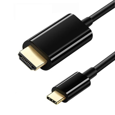 axGear USB C vers Câble HDMI 4K Convertisseur Vidéo Adaptateur 6 Pieds Type C vers HDMI 4K Cordon