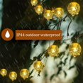 thumbnail image 4 of 20/30/50/100/200 LED Solar Light Outdoor Waterproof Solar String Lights Garden LED Bubbles Crystal Ball Globe Fairy Light Christmas, 4 of 12