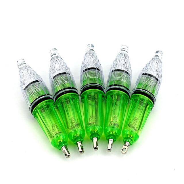 Kyusrd Summer Outdoor Patio Deals!12cm LED Drop Fishing Underwater Squid Colorful Lights Fish