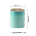 thumbnail image 2 of Qeeadeea/French Gradient Ceramic Sugar Pot With Lid, Solid Sugar Bowl With Spoon, Porcelain Spice Jar, Kitchen Decoration Storage-green-400ml/14oz, 2 of 9