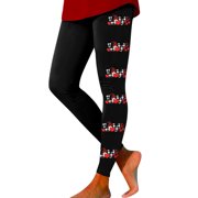 Ketyyh-chn99 Women's Leggings Yoga Pants with Pockets for Women Valentine's Day Print Tights Leggings Control Yoga Sport Leggings for Women Leggings White,L