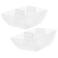 thumbnail image 1 of UPGRATOR 2 Pcs Range Hood Accessories White Plastic Practical Design for Restaurant Use, 1 of 8