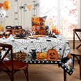 thumbnail image 1 of Halloween Spider Web Tablecloth Rectangle, Halloween Table Cloth Rectangle 60 x 84 Inch, Halloween Tablecloths for Rectangle Tables, Halloween Table Cover for Party Decor, 1 of 4
