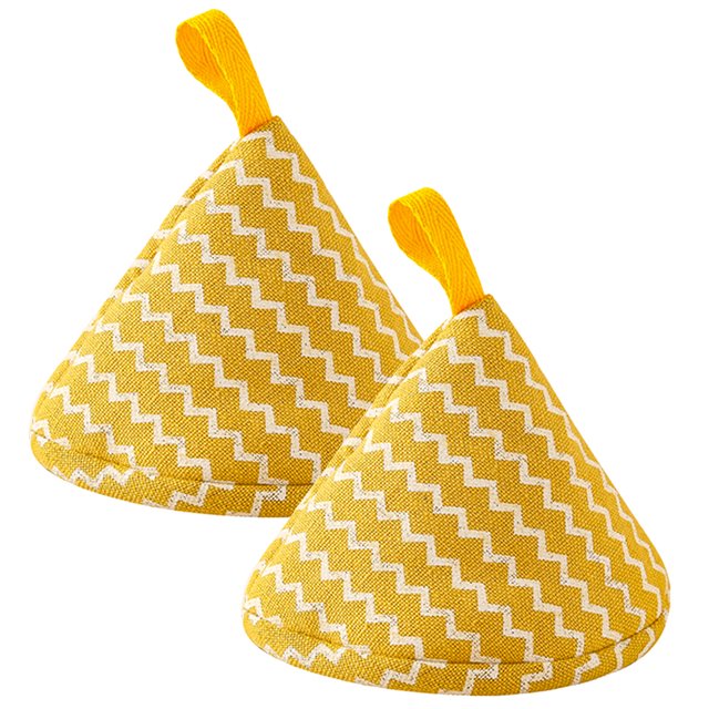 2 Pcs Housses de Couvercle de Casserole Anti-Brûlure Protège-Boutons de Couvercle de Casserole Housses de Poignée de Casserole Accessoire de Casserole