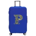 thumbnail image 1 of Housse de Valise Lavable Housse de Protection Étui Anti-Rayures Housse Adaptée Motif Imprimé Graphique Convient à 18-32 Pouces 8Graphic Letter P S, 1 of 6