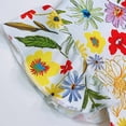 thumbnail image 5 of Zanarzt Tenues d'Été pour Filles Robe d'Été pour Filles avec Manches Fluides Robe à Motif Floral Robe à Imprimé Mignon Robes d'Été, Violet Foncé, 2-3 Ans, 5 of 5