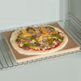 thumbnail image 3 of Rectangular Beige Cordierite Pizza Stone Board Professional Grade Baking Stone For Homemade Pizza Bread And Cookies Even Heat Distribution Oven Safe For Outdoor Pizza Making, 3 of 9