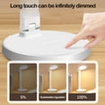 thumbnail image 4 of HOARBOEG LED Folding Table Lamp Ambient Night Light Student Study Eye Bedside Bedroom Lodging House Reading Lamp, 4 of 8