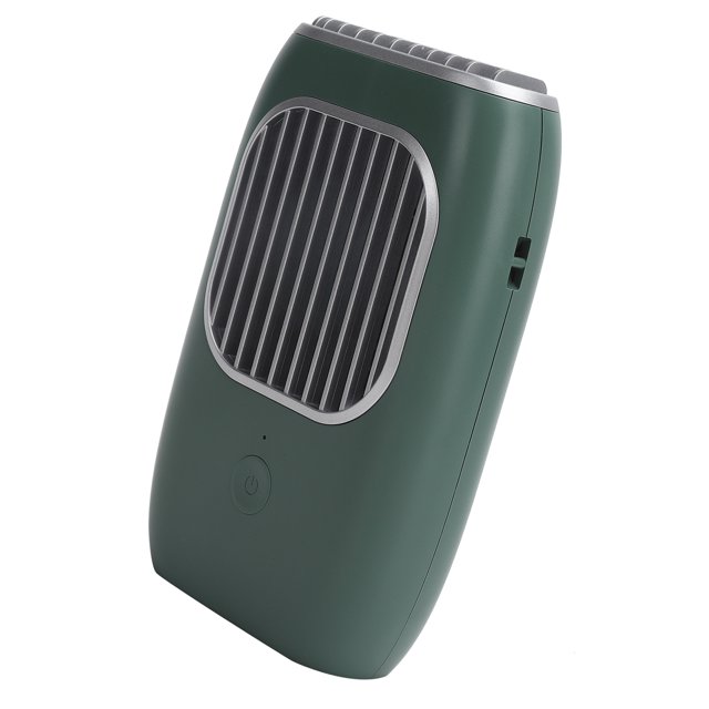 Mini Neck Fan, Portable Small Desk Fan 2000Mah Large Capacity Battery Usb Rechargeable with Lanyard for Girl Women Men for Indoor Outdoor Ivory White,Peacock Green,