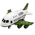 thumbnail image 3 of 6 Vehicles in Aircraft Passenger Plane Toy Green_6 Military Vehicles, 3 of 7