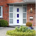 thumbnail image 2 of Striate 1 Light Outdoor Wall Sconce Clear Optic Glass, 2 of 2
