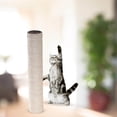 thumbnail image 4 of VONKY 1Pack Scratch Post Refill Pole Grinding Claw Protect cat Nails Sisal Rope Beige H 12.5CM, 4 of 9
