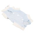 thumbnail image 3 of Cat Recovery Bandage Suit, Comfortable Cat Recovery Suit Breathable Button Design Prevent Licking  For Cats Blue,Yellow, 3 of 8