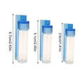 thumbnail image 3 of Harpily Daily Deals Clearance, Pantry Organization and Storage Glass Jar Glass Container Glass Bottle Set 10pcs Portable Condiment Bottles With Spoon For Travel Camping, 3 of 4