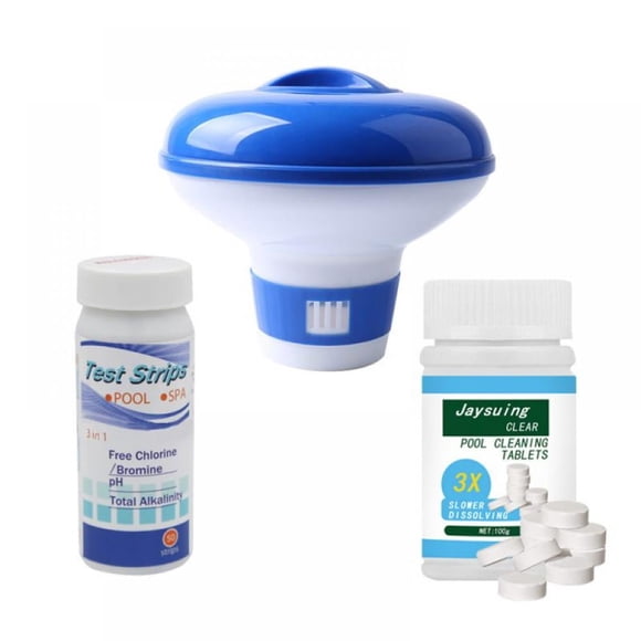 Home Pool Cleaning Tablets,100 Chlorine Tablets Use As Bactericide, Algaecide,and Disinfectant in Swimming Pools and Spas,Slow Dissolving and UV Protected All Natural,Biodegradable