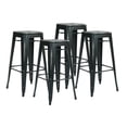 thumbnail image 4 of OSP Designs Bristow 30" Antique Black Metal Barstool, 4 of 4