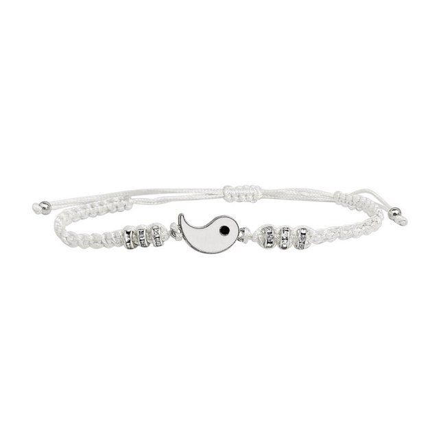 2 Pcs Tai Chi Couple Bracelet Hand-Woven Braided Rope Bracelets For Friendship Lover Bracelets
